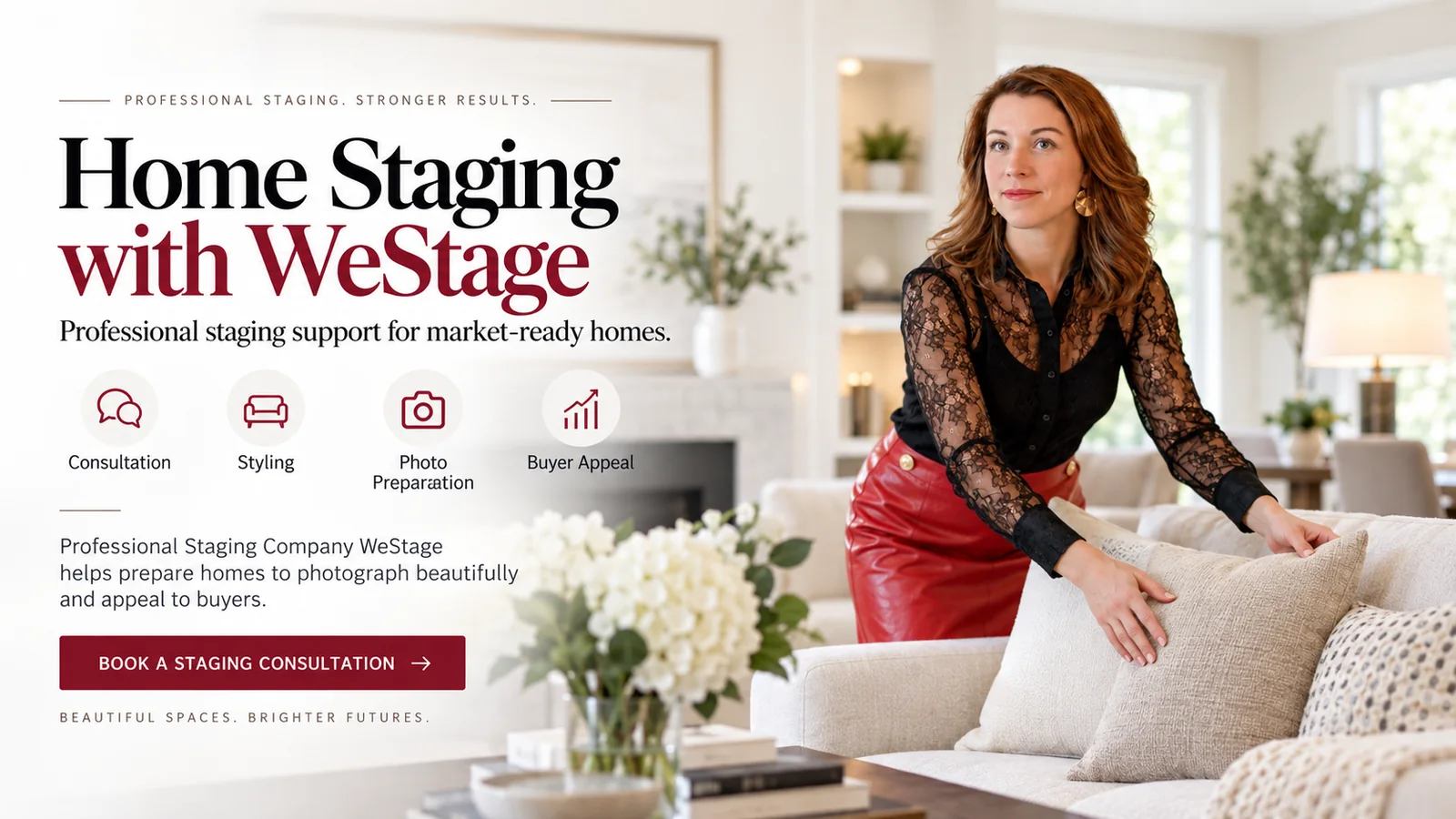 Professional home staging by Olga Luhavaya of WeStage