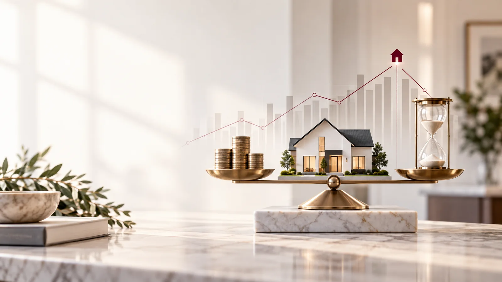 Balancing home value and time on market when pricing a property for sale